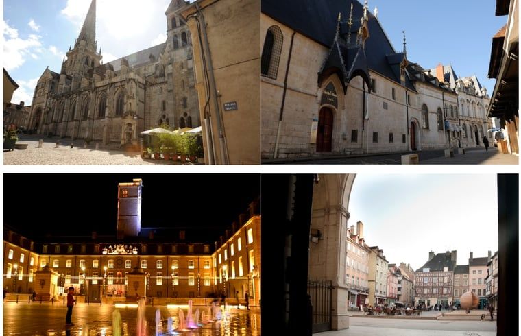 Geniet van de rustieke tuin van Vakantiehuis in Lucenay l'Eveque, gelegen in het schilderachtige Bourgondie, Frankrijk.