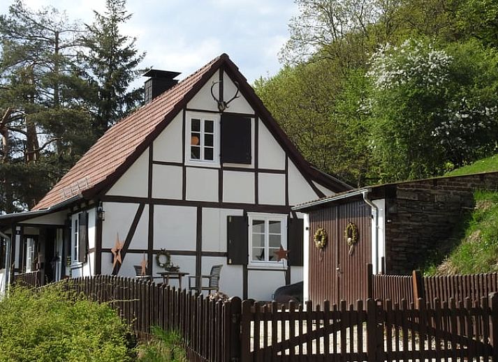 Gezellig vakantiehuis in Diemelsee-Flechtdorf, Hessen, omringd door natuur en rustieke charme.