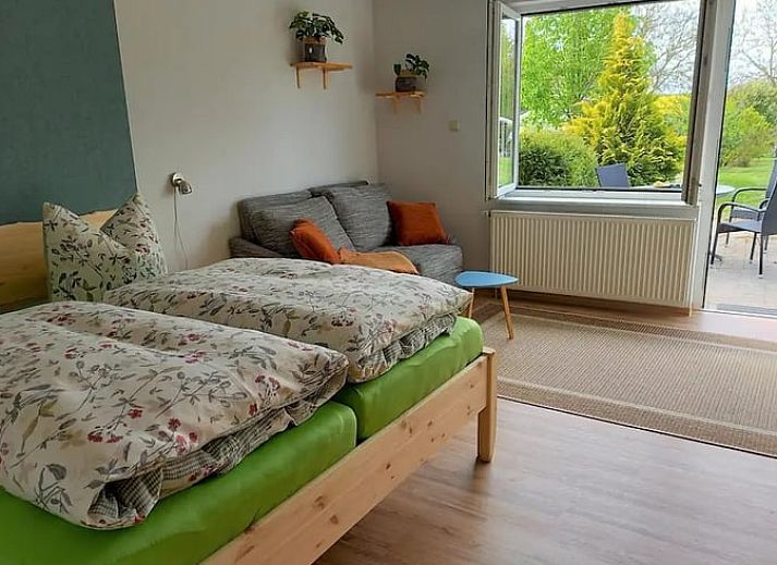 Vakantiehuis in Leinefelde-Worbis, Thuringen met prachtige tuin en groene omgeving.
