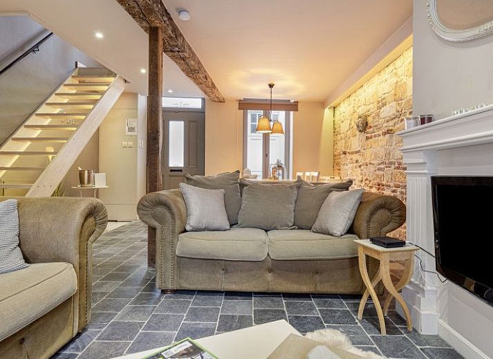 Vorderansicht von Bibi Tongeren, einem charmanten Ferienhaus in Tongeren, Limburg, mit einem einladenden Aeusseren.