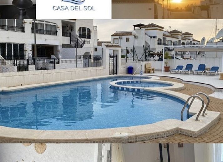 Entree van Casa del Sol, een charmant vakantiehuis in Orihuela, Costa Blanca, met zonnige uitzichten en mediterrane sfeer.
