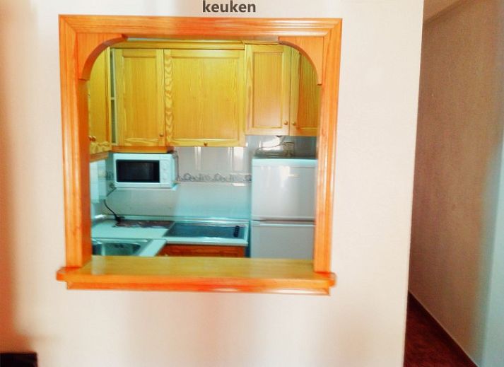 Appartement Costa Blanca in Torrevieja, Spanje, met zonnige balkons en palmbomen voor een ontspannen vakantieverblijf.