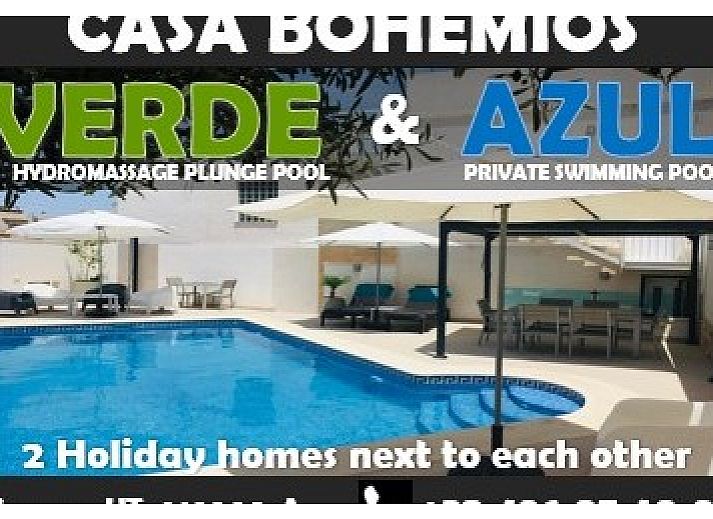 Verblijf 14943156 • Vakantiewoning Costa Blanca • Casa Bohemios 