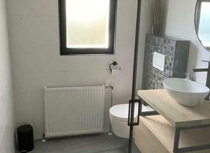 Cozy porch of Cottage 54 in Wateren, Southwest Drenthe, perfect for relaxing outdoor seating.