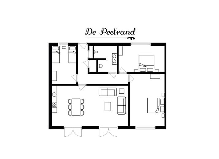 Verblijf 385405 - Vakantiewoning Noord Limburg - Huisje in Evertsoord