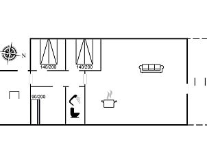 Guest house 0182744 - Holiday property Central Jutland - Vakantiehuis 
