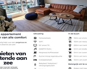 Comfortabel appartement Genieten van Oostende aan zee in Oostende, West-Vlaanderen met moderne voorzieningen en nabij het strand.