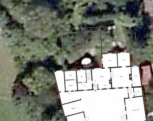 Plattegrond van Wingerd, vakantiewoning voor 15 personen in Vlaamse Ardennen, Oost-Vlaanderen, Belgi.