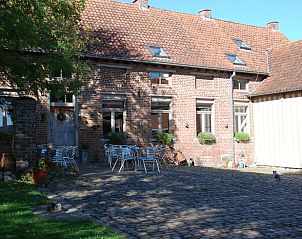 Charming Courtyard of Holiday Home in Onkerzele, Geraardsbergen, a rustic vacation home in East Flanders.