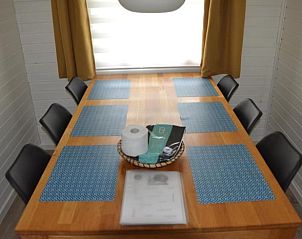 Gezellige haard in Vakantiehuisje in Kirchheim, Hessen, Duitsland, ideaal voor knusse avonden in de vakantiewoning.