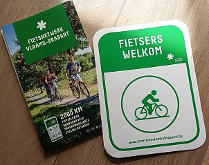 Fietsers welkom bij Villa Veldzicht in Glabbeek, Vlaams-Brabant, Belgi.