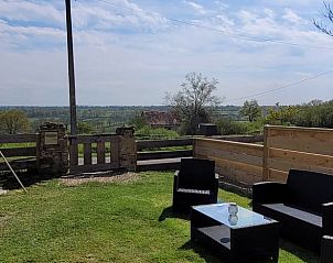 Enjoy the view from the terrace of Holiday Home in Tortezais, located in serene Auvergne, France.
