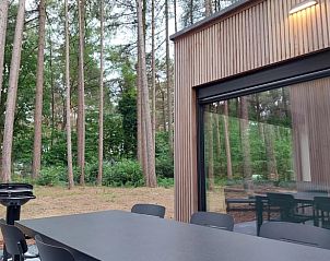 Vakantiehuis in Lille, Antwerpen met modern terras omgeven door natuur, ideaal voor een ontspannen verblijf in Belgi.