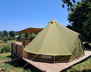 Unterkunft 04473304 - Zelthaus Limousin - Bell tent 6M met glijbaan
