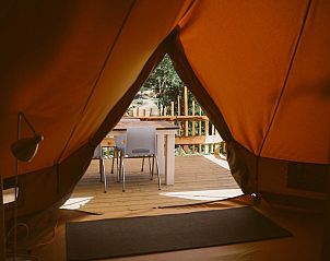 Unterkunft 04473304 - Zelthaus Limousin - Bell tent 6M met glijbaan