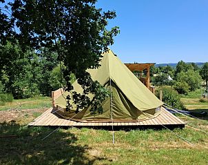 Unterkunft 04473304 - Zelthaus Limousin - Bell tent 6M met glijbaan