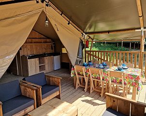 Verblijf 04670801 - Tenthuis Languedoc / Roussillon - Safaritent + sanitair