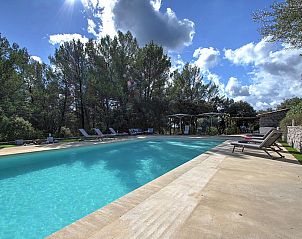 Enjoy the pool at La Rocaille vacation home in Pignans, Provence with views of the surrounding countryside.