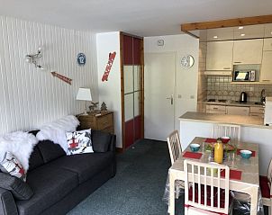 Gezellige binnenruimte van Studio confort  Tignes Val Claret, appartement in Tignes Val Claret, Rhone-Alphes, Frankrijk.