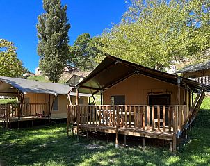 Geniet van luxe in de Safaritent incl. Sanitair in Gluiras, Rhne-Alpes, een unieke glamping lodge omringd door natuur.