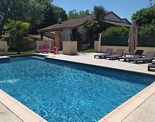 Vakantiehuis in Monflanquin met zwembad en terras in zonnig Aquitaine, Frankrijk.