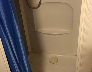 Modern bathroom in Holiday Home in Bussang, Lorraine, France with spacious shower stall.