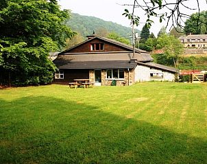 Expansive lawn at Holiday Home in All, Ardennes, perfect for relaxation in Namur, Belgium.