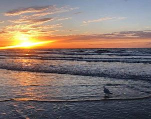 Zonsondergang aan de Belgische kust bij Duinendaele 272, Adinkerke, De Panne.
