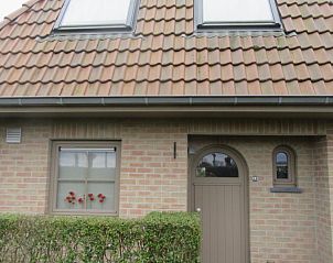 Eetkamer en keuken in vakantiehuis Walhofpark 13, Adinkerke-De Panne, Belgische kust.