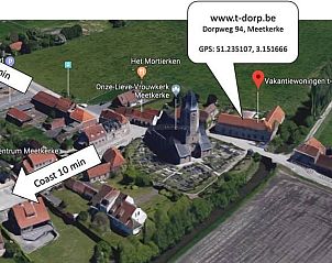 Guest house 115801 - Holiday property Belgian Coast - Vakantiewoningen t-dorp