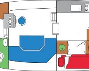 Verblijf 120710 - Boot Fluessen - Saint Tropez Denautic 