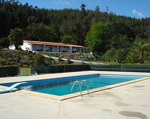 Enjoy nature views from Portucampo apartment with pool, V.N. de Poiares, Alentejo, Portugal.