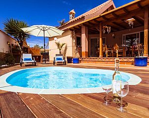 Unterkunft 1444707 - Ferienhaus Kanarische Inseln - Vakantiehuis Strandnahes Ferienhaus Hibiscus mit privatem Po