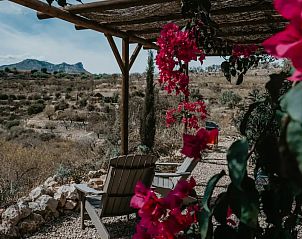 Geniet van het prachtige uitzicht vanaf het terras van Can Elisa - Appartement Almendra in Tarbena, Costa Blanca, Spanje.