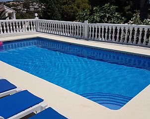 Geniet van het zwembad bij Casa Alegre Benissa, een vakantiehuis in de zonnige Costa Blanca, Spanje.