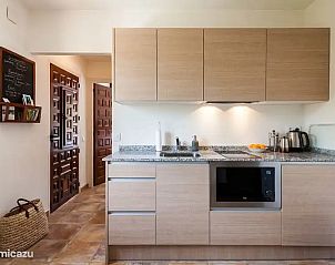 Moderne keuken in Finca Lliber - Casita, vakantiehuis in Llber, Costa Blanca, Spanje.