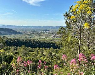 Adembenemend uitzicht op de natuur rondom Vakantiehuis in Salem, Costa de Valencia, Spanje.