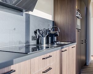 Gezellige zithoek in de 4-6 persoons wellness lodge op het Friese platteland, Oudehaske.