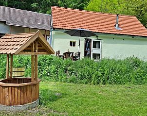 Ferienhaus in Modry Kamen, Banska Bystrica, Slowakei mit schner Terrasse und lndlicher Umgebung.
