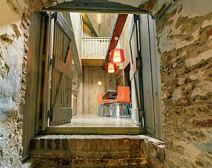 Authentieke kelderdeur in Dwarshuus vakantiehuis Halle, Achterhoek.