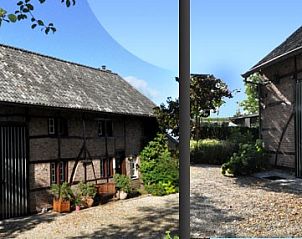 Traditionele Limburgse bouwstijl van Hoeve Nelderhof, vakantiehuis in Vijlen, Zuid Limburg.