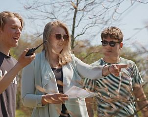 Groepsactiviteit in de natuur bij Voorhuis & Achterhuis vakantiehuis, Hoogeloon, Kempen