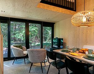 Stijlvolle binnenruimte van Huisje in Teteringen, vakantiehuis in Teteringen, Noord Brabant.