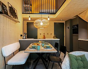 Eetruimte in Huisje in Teteringen, vakantiehuis in het gezellige Teteringen, West Brabant.