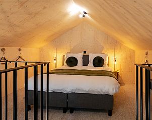 Sfeervolle slaapkamer in Huisje in Teteringen, vakantiehuis in het bosrijke Teteringen.