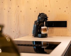 Moderne koffiehoek in Huisje in Teteringen, vakantiehuis in het gezellige Teteringen.