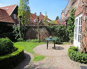 Rustige tuin bij Ootmarsum - Stadswoning - Aan de Ganzenmarkt, vakantiehuis in Twente, Overijssel.
