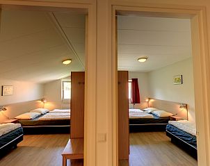 Slaapkamers in de Witker vakantiehuis in Ootmarsum, Twente met comfortabele bedden.