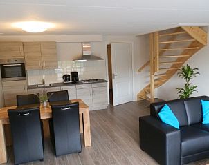 Moderne keuken en eetruimte in Boerderij appartementen 't Katreel, Haaksbergen. Ideale plek voor een ontspannen vakantie in Twente.
