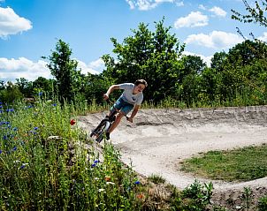 Fietsen op uitdagend parcours bij Heeckeren vakantiehuis in Enter, Twente.